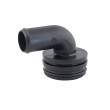 Inlet port 90deg-25mm (1")