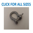 6mm Bow Shackle - Galvanised